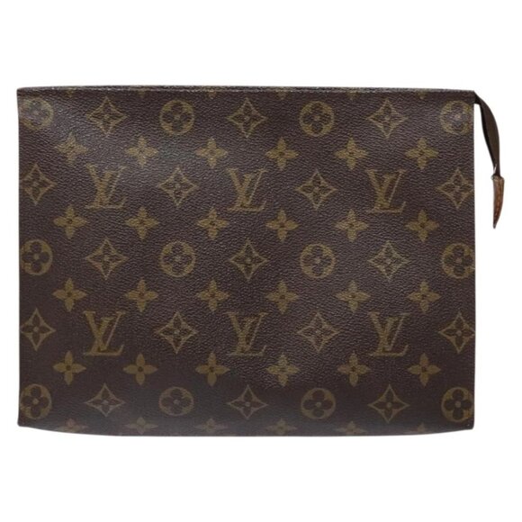 LOUIS VUITTON Monogram Poche Toilette 26 Pouch M47542 LV Auth 136521 - Picture 2 of 16